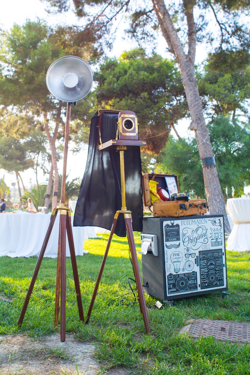 Fotomaton en Alicante para bodas vintage